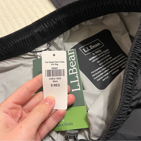 NWT LL Bean Women’s Trail Model Rain Pants - Picture 11 of 14